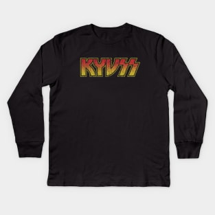 Limpiador Demoníaco Kyuss 1987 Kids Long Sleeve T-Shirt
